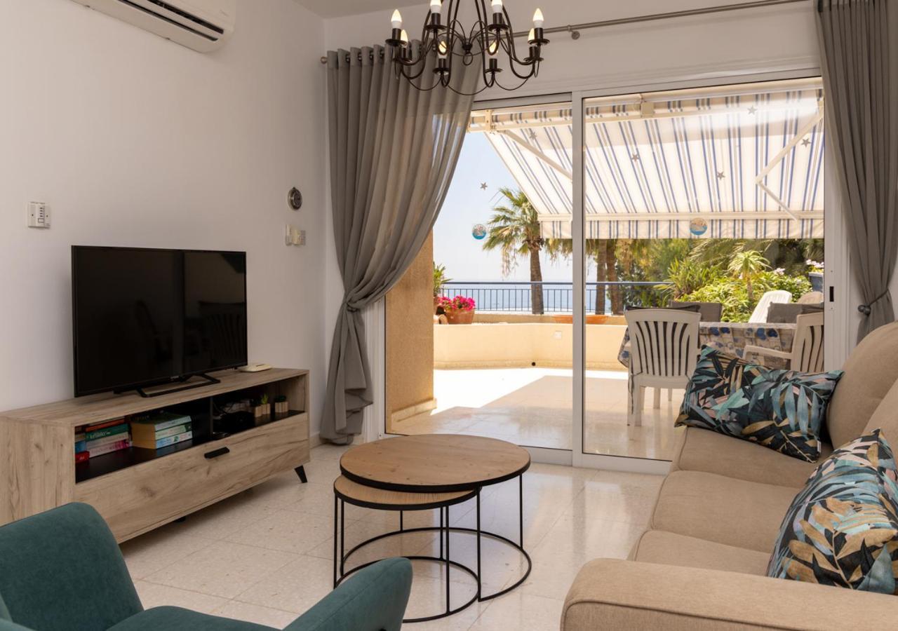 105 Kings Palace - Fabulous 2 Bed, 2 Bath, Large Patio With Garden - Sea Views Пафос Экстерьер фото