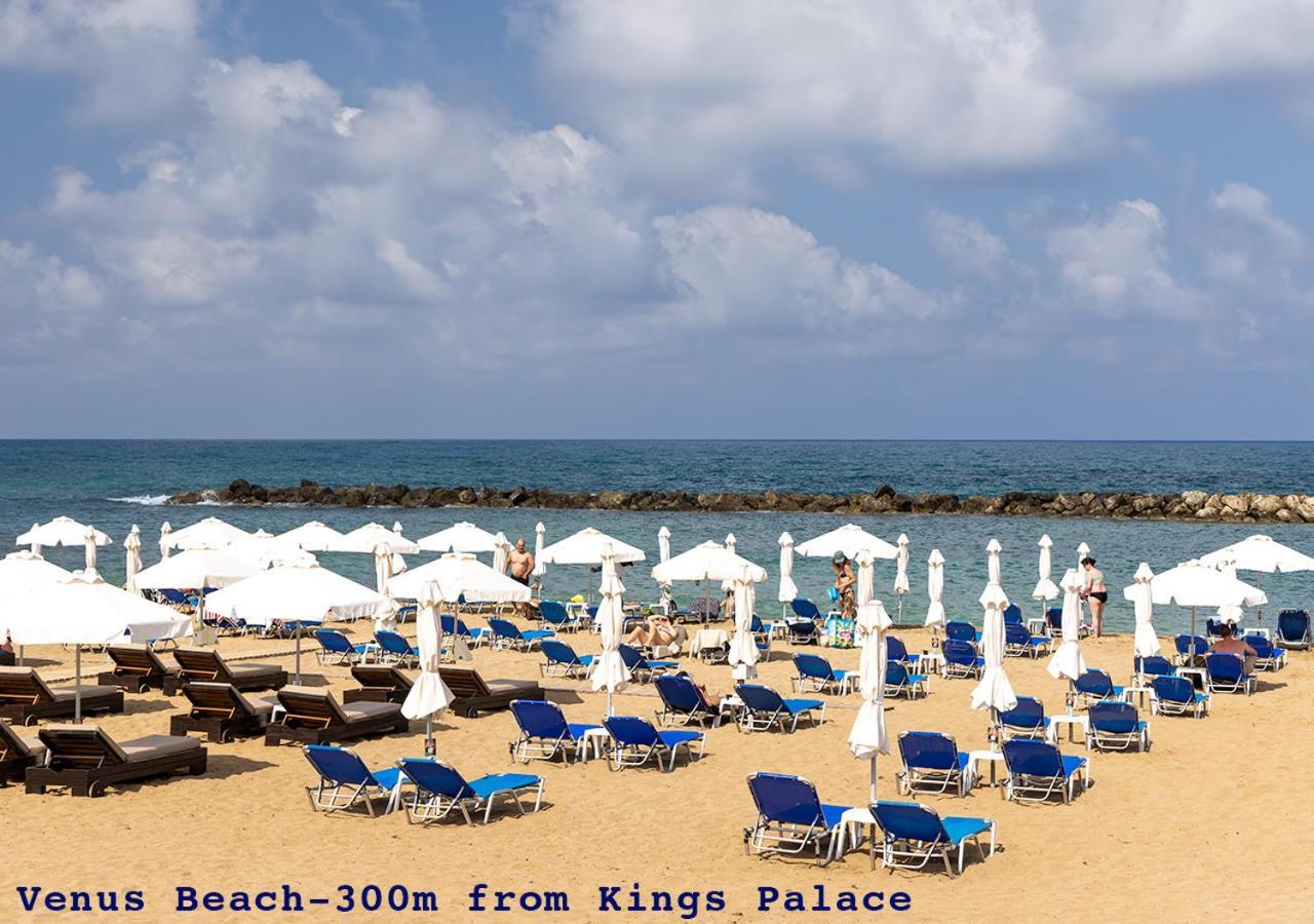 105 Kings Palace - Fabulous 2 Bed, 2 Bath, Large Patio With Garden - Sea Views Пафос Экстерьер фото
