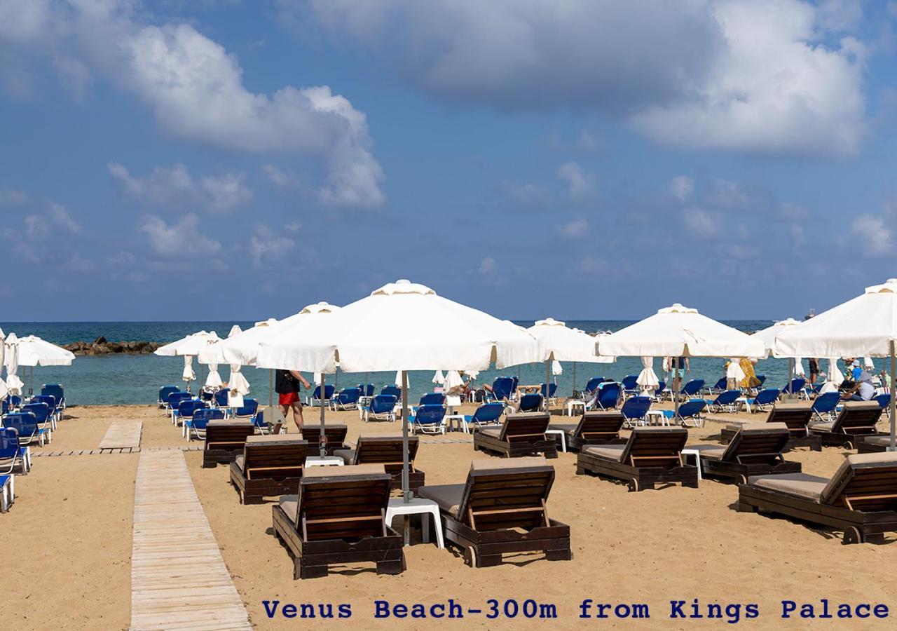 105 Kings Palace - Fabulous 2 Bed, 2 Bath, Large Patio With Garden - Sea Views Пафос Экстерьер фото