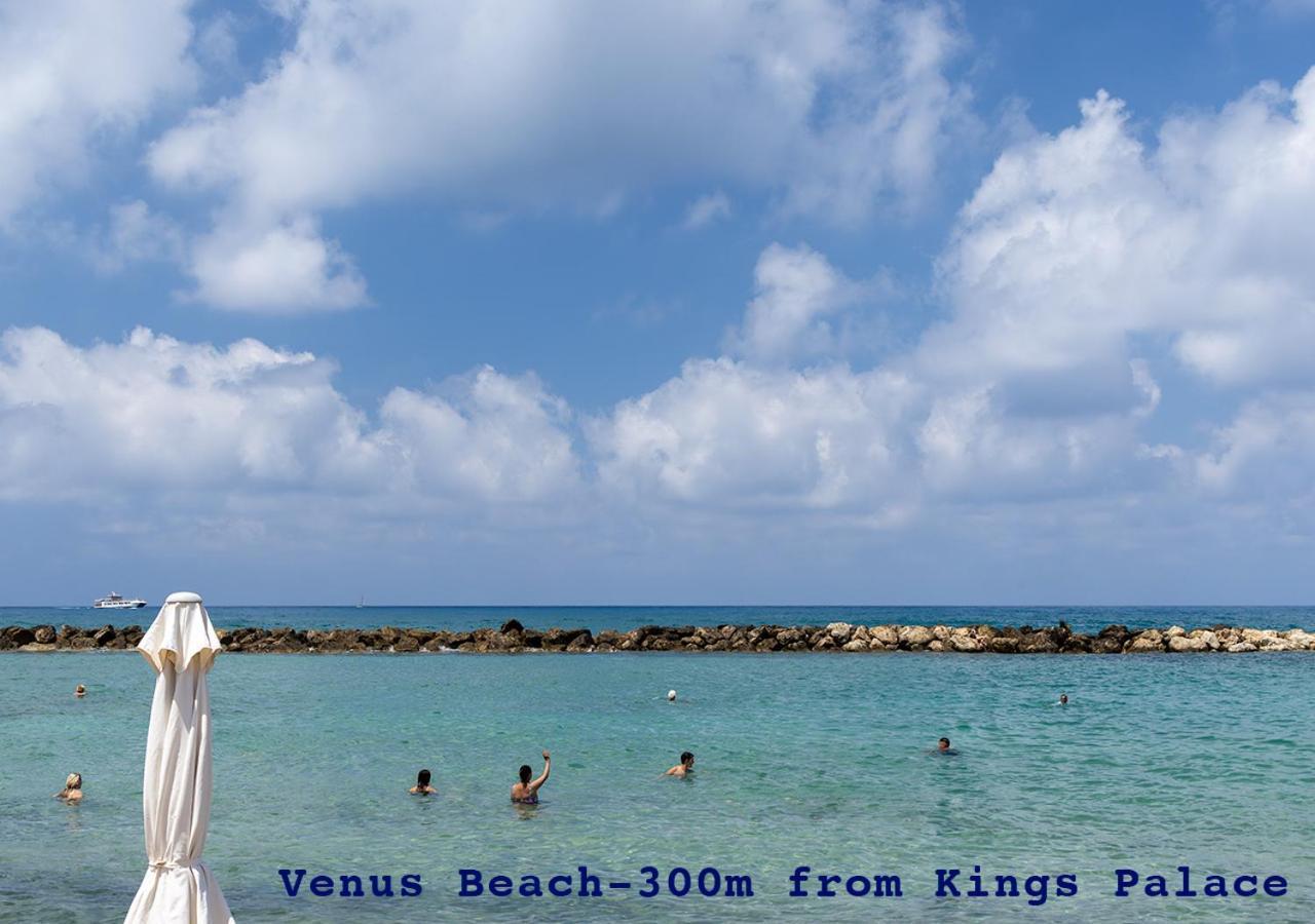 105 Kings Palace - Fabulous 2 Bed, 2 Bath, Large Patio With Garden - Sea Views Пафос Экстерьер фото